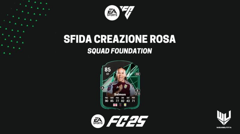 FC 25: Ebony Salmon Squad Foundation SBC