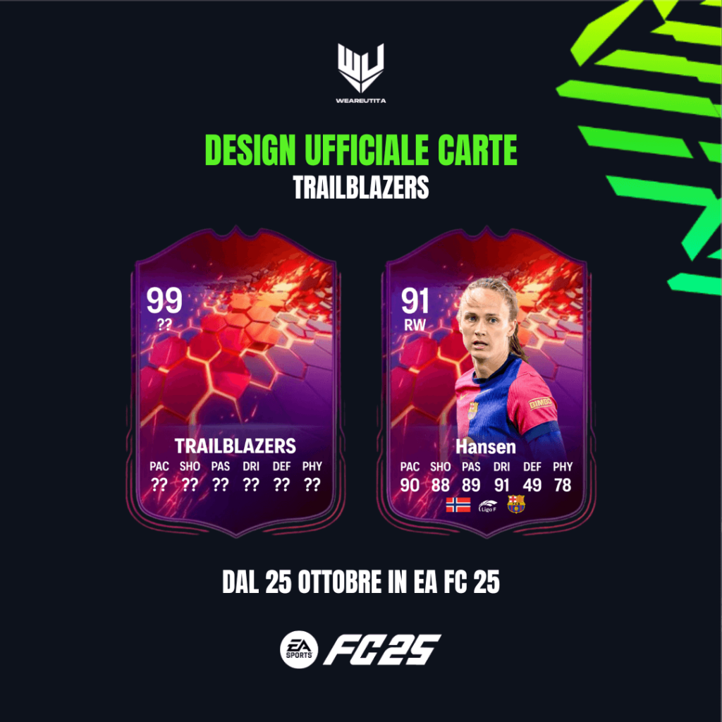 FC 25: Trailblazers cards design