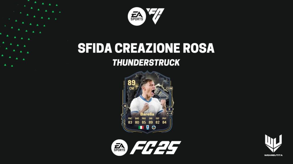 FC 25: Barella Thunderstruck SBC