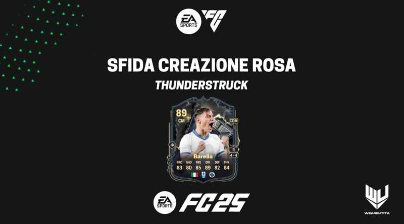 FC 25: Barella Thunderstruck SBC