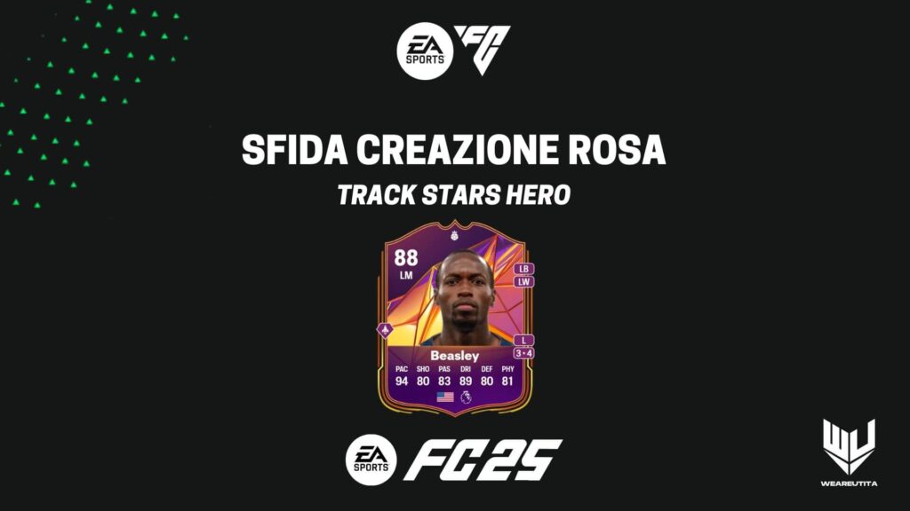 FC 25: Beasley Track Stars Hero SBC