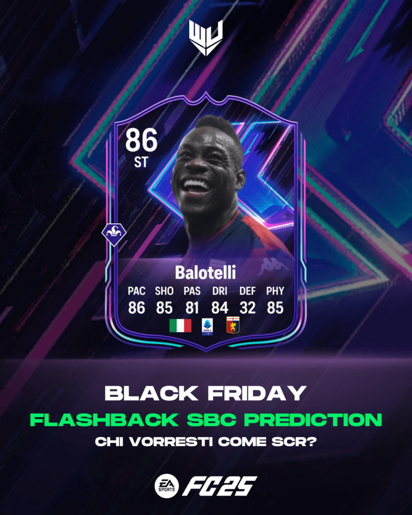 FC 25: Balotelli Flashback prediction