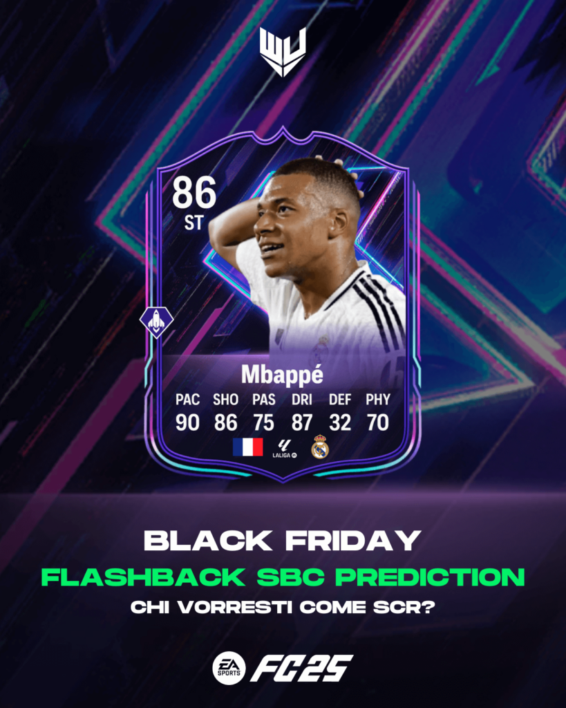 FC 25: Mbappé Flashback prediction
