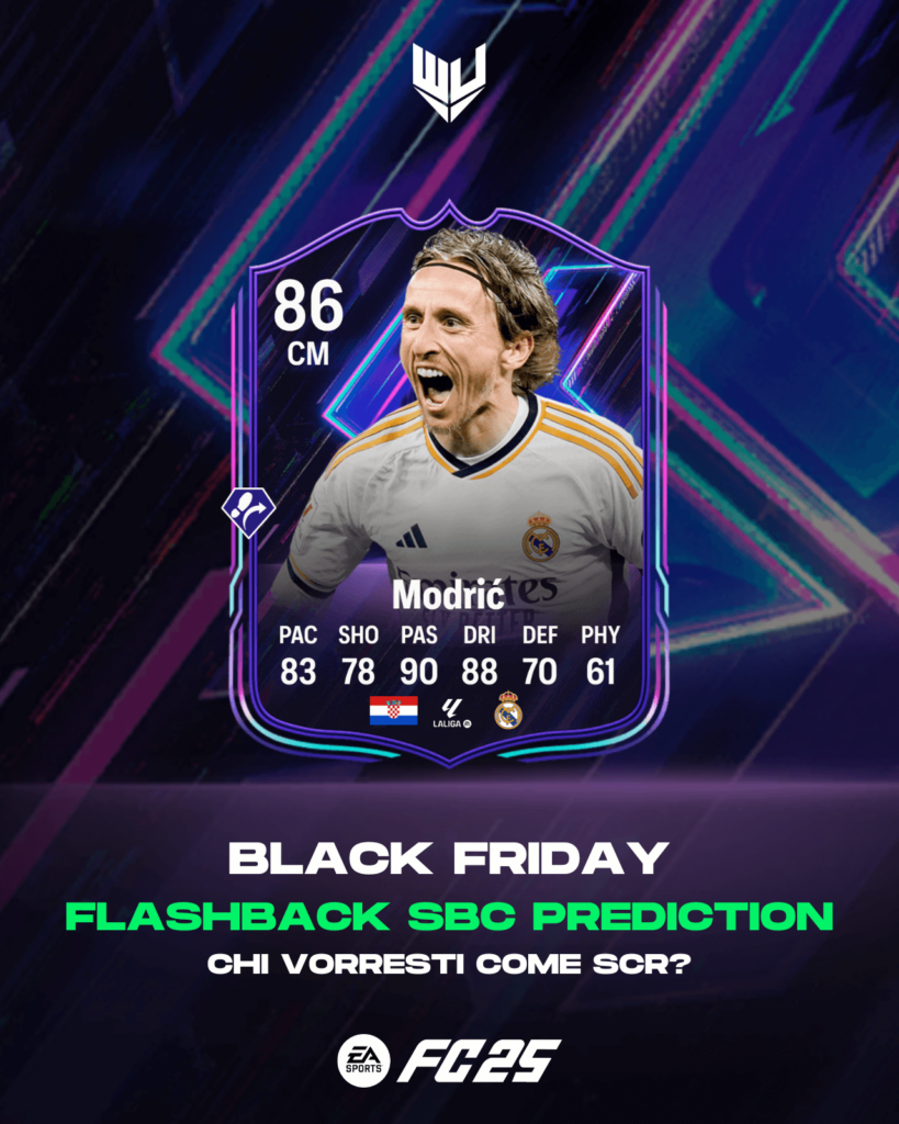 FC 25: Modric Flashback prediction