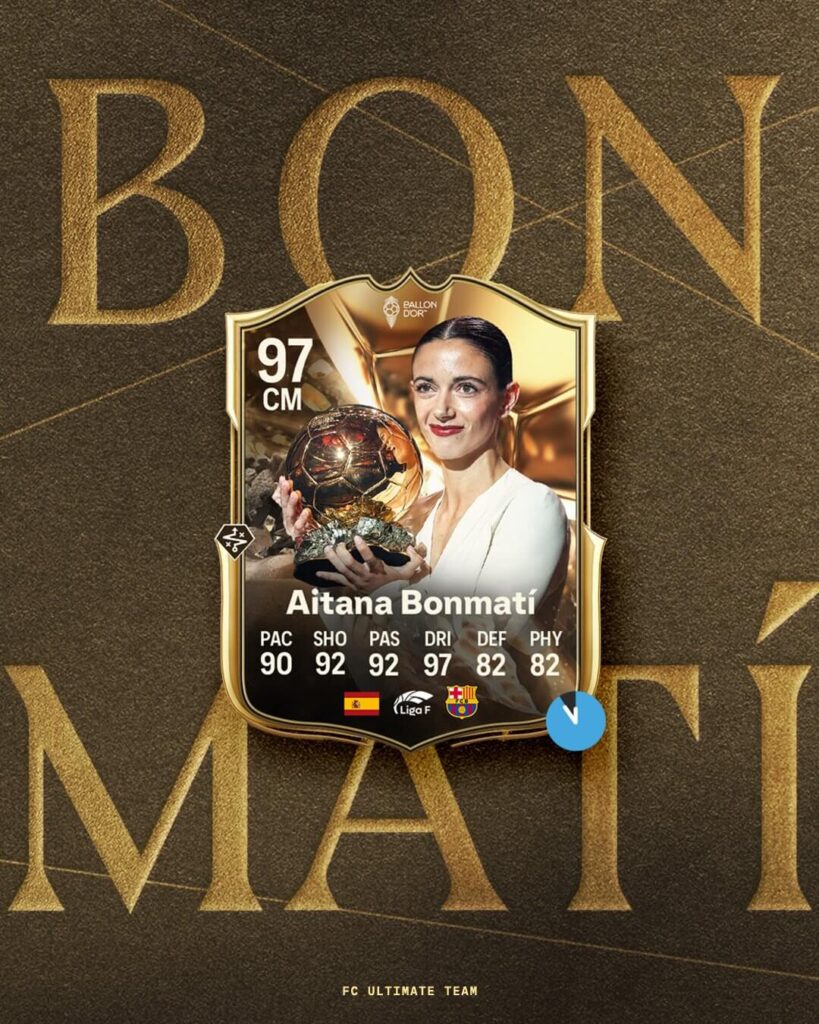 FC 25: card Pallone d'Oro 97 Aitana Bonmati