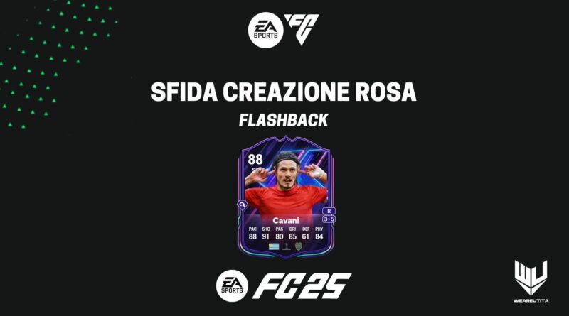 FC 25: Edison Cavani Flashback SBC