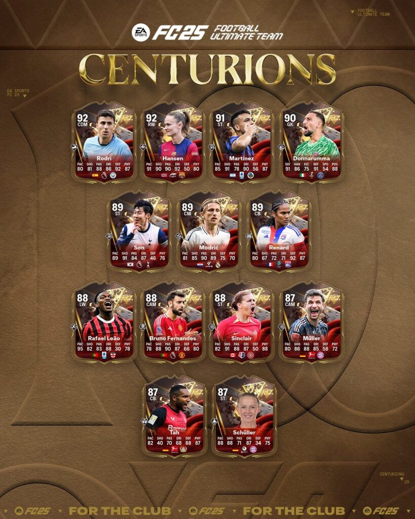 FC 25: FUT Centurions team 1