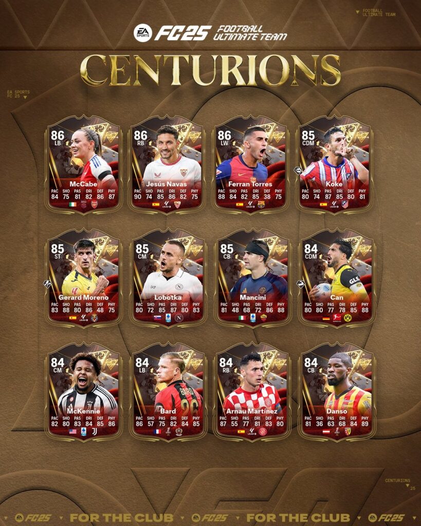 FC 25: FUT Centurions team 1 parte 2