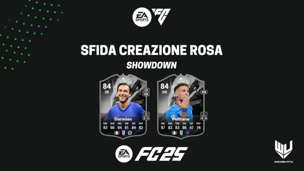 FC 25: Darmian Vs Politano Showdown SBC