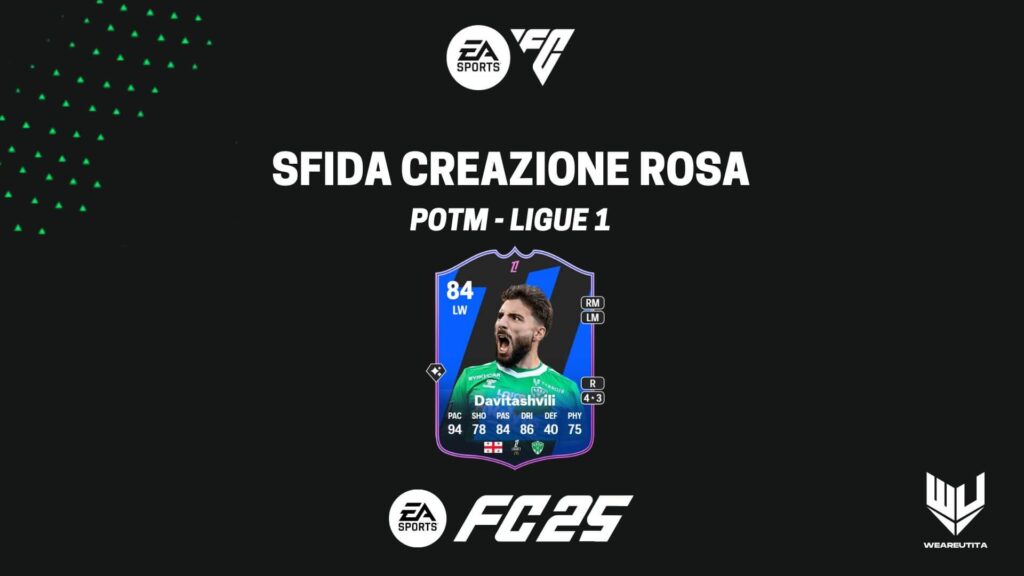 FC 25: Davitashvili POTM Ligue 1 SBC