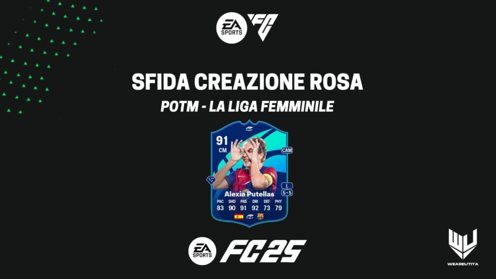 FC 25: Alexia Putellas 91 POTM SBC