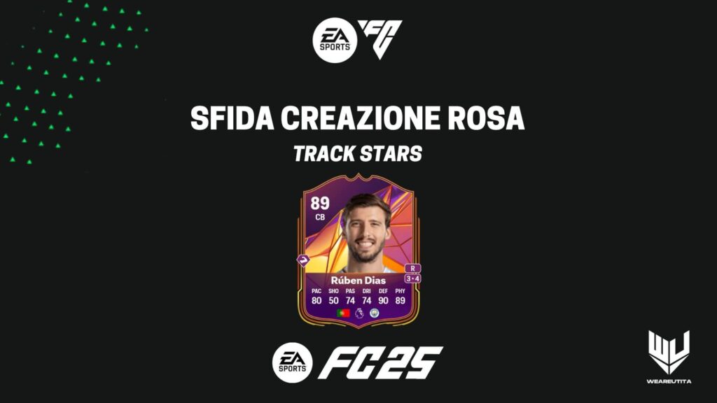 FC 25: Ruben Dias Track Stars SBC