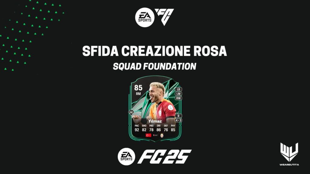 FC 25: Yilmaz Squad Foundation SBC