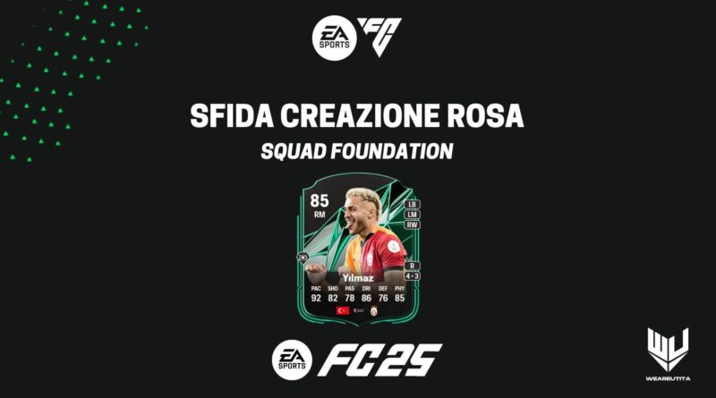 FC 25: Yilmaz Squad Foundation SBC