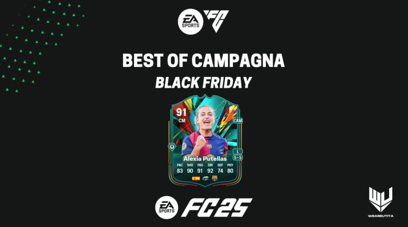 FC 25: il meglio di Campagna misto al Black Friday