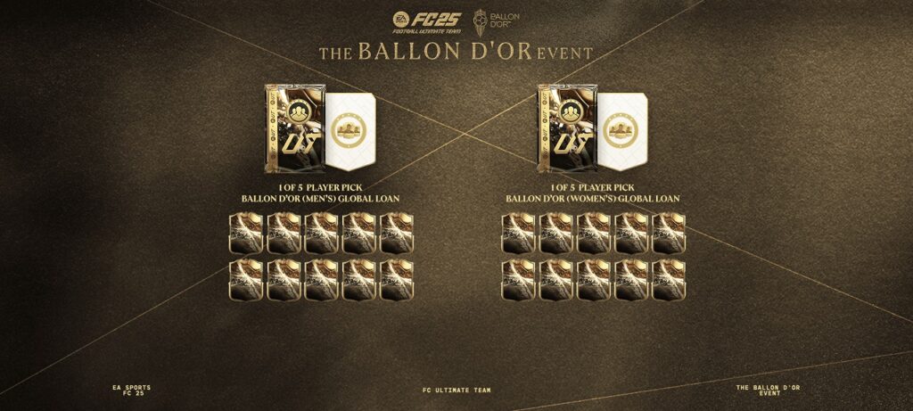 FC 25: promo Pallone d'Oro in FUT