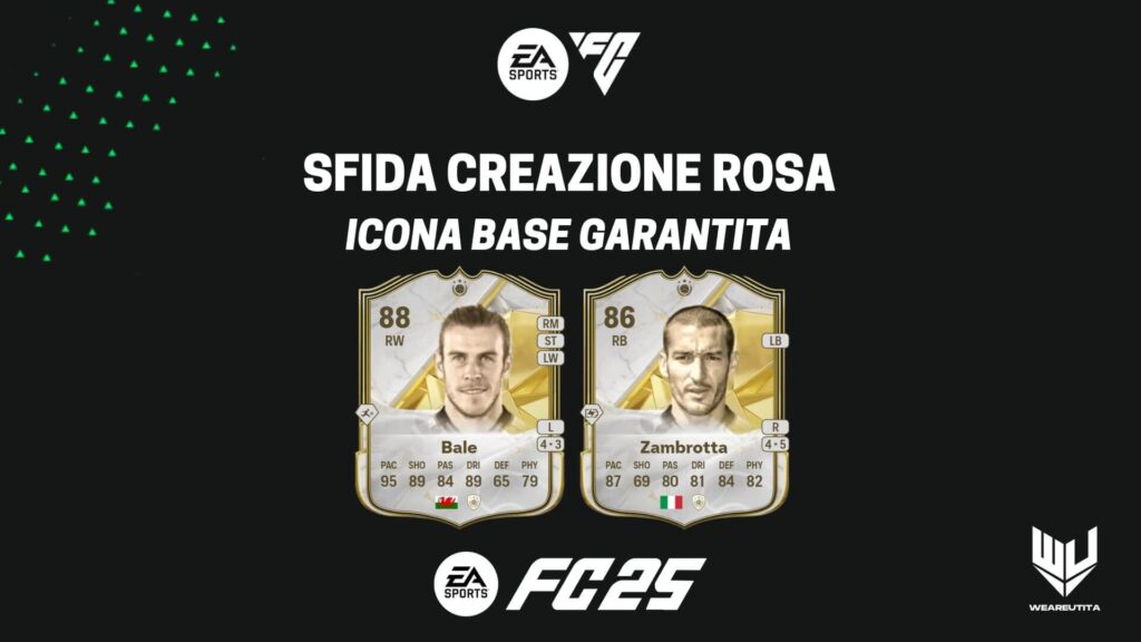 FC 25: sfida creazione rosa Icona Base garantita