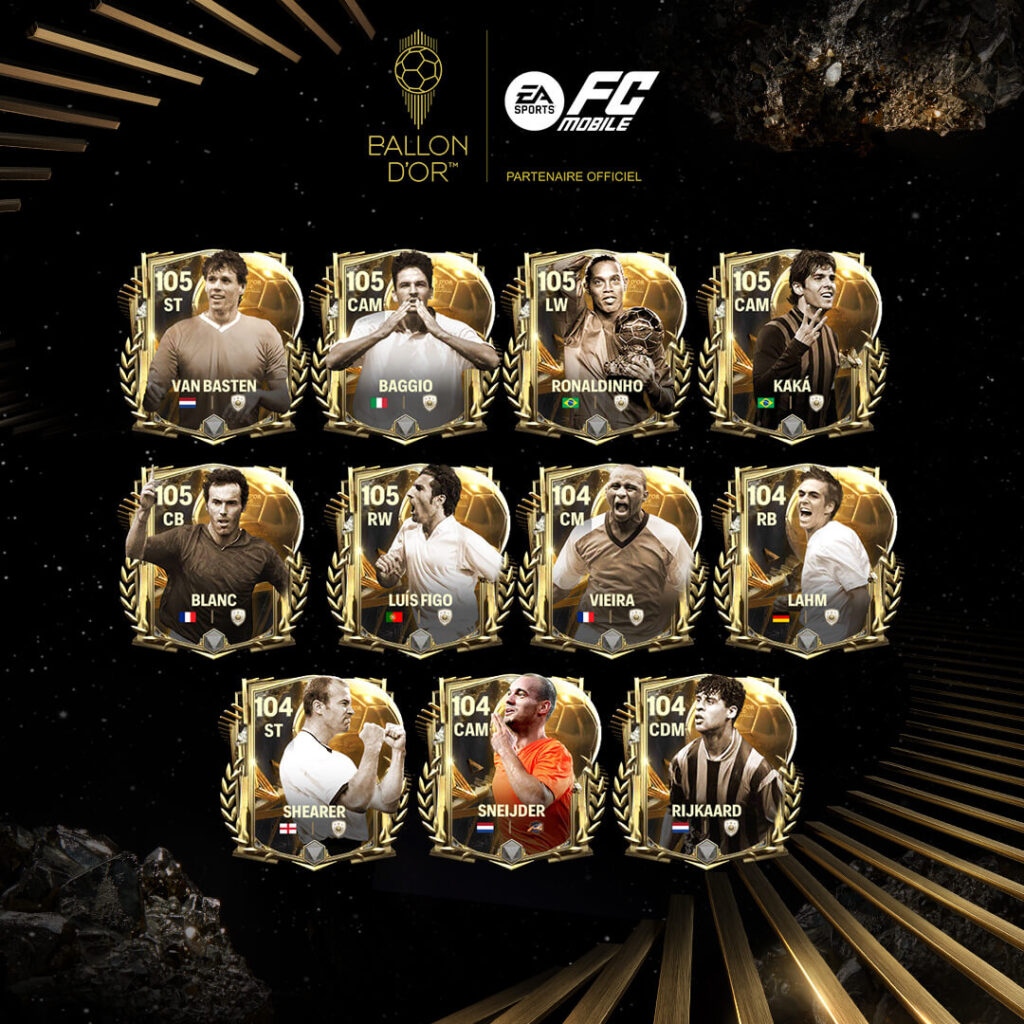 FC Mobile: Icone Pallone d'Oro