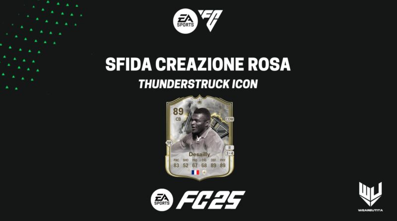 FC 25: Desailly Thunderstruck Icon SBC