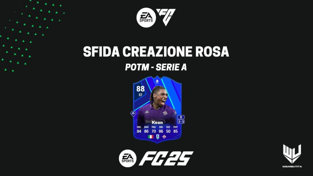 FC 25: Moise Kean POTM SBC