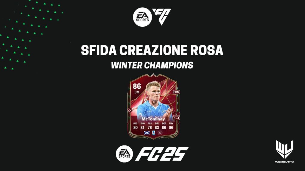 FC 25: Scott McTominay Winter Champions SBC