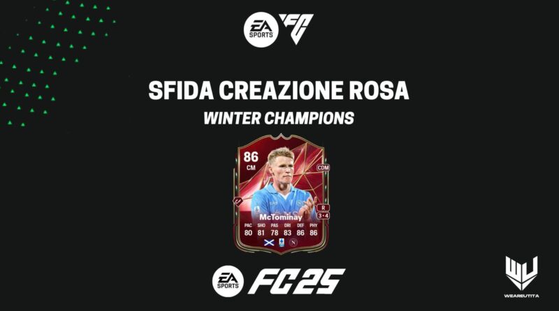 FC 25: Scott McTominay Winter Champions SBC