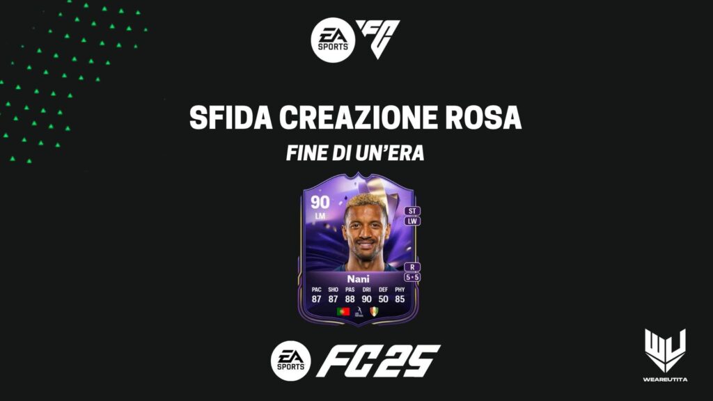FC 25: Nani End of Era SBC