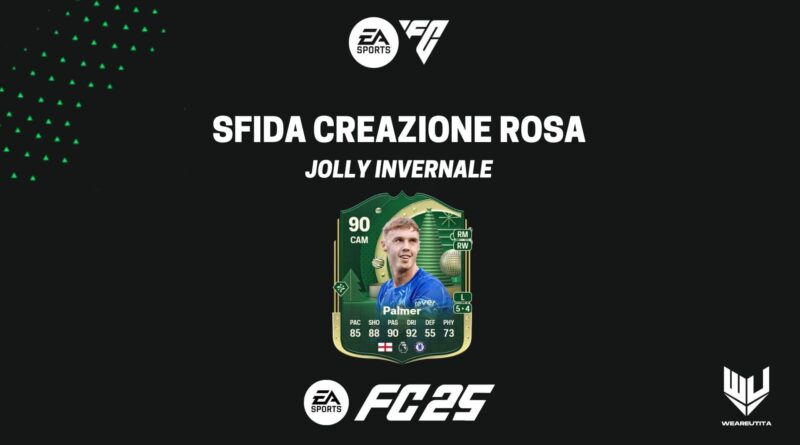 FC 25: Cole Palmer Jolly Invernale SBC