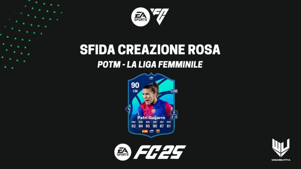 FC 25: Patri Guijarro POTM SBC