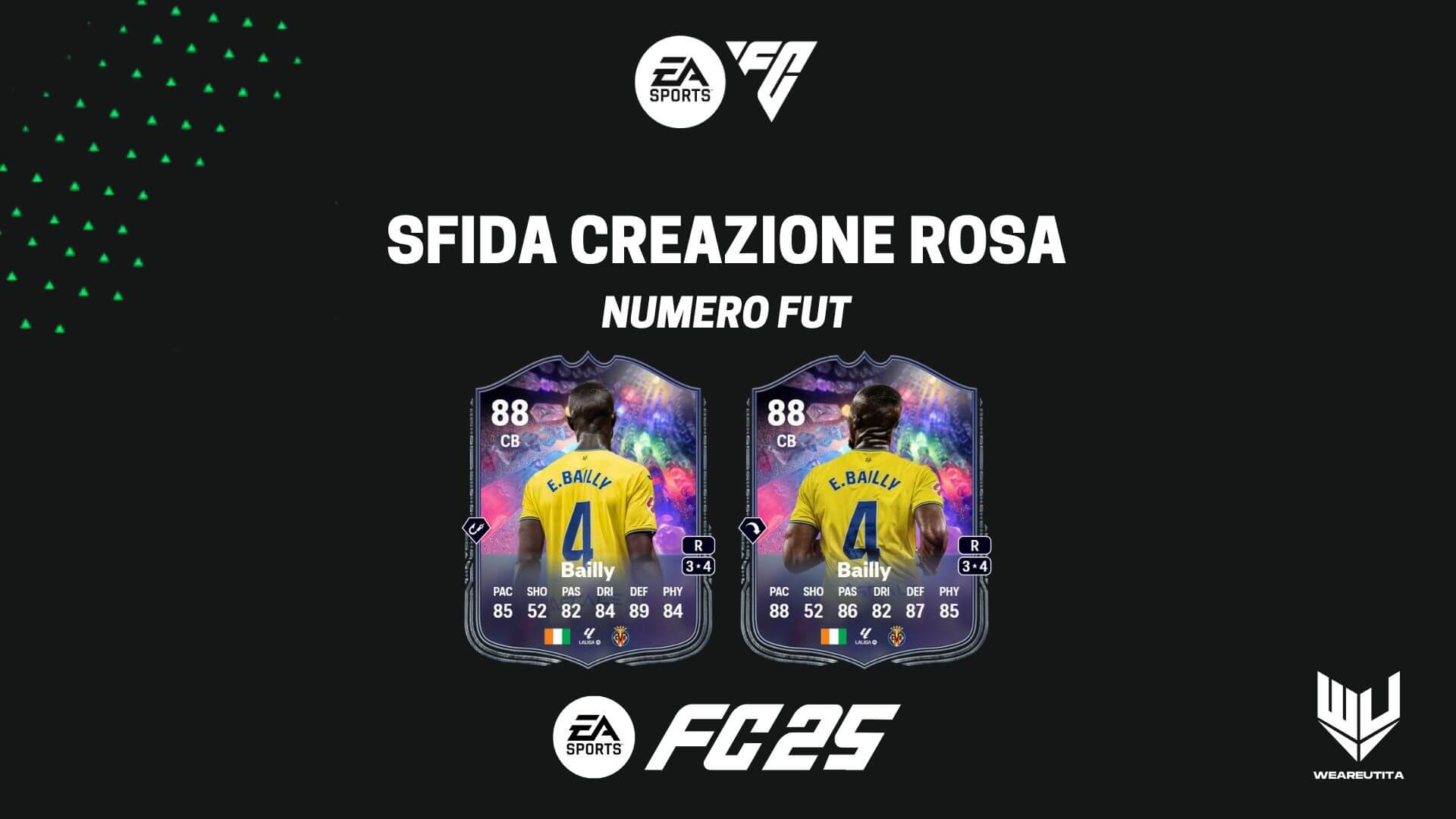 FC 25: Eric Bailly Numero FUT SBC