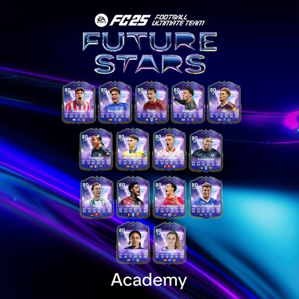 FC 25: Future Stars academy