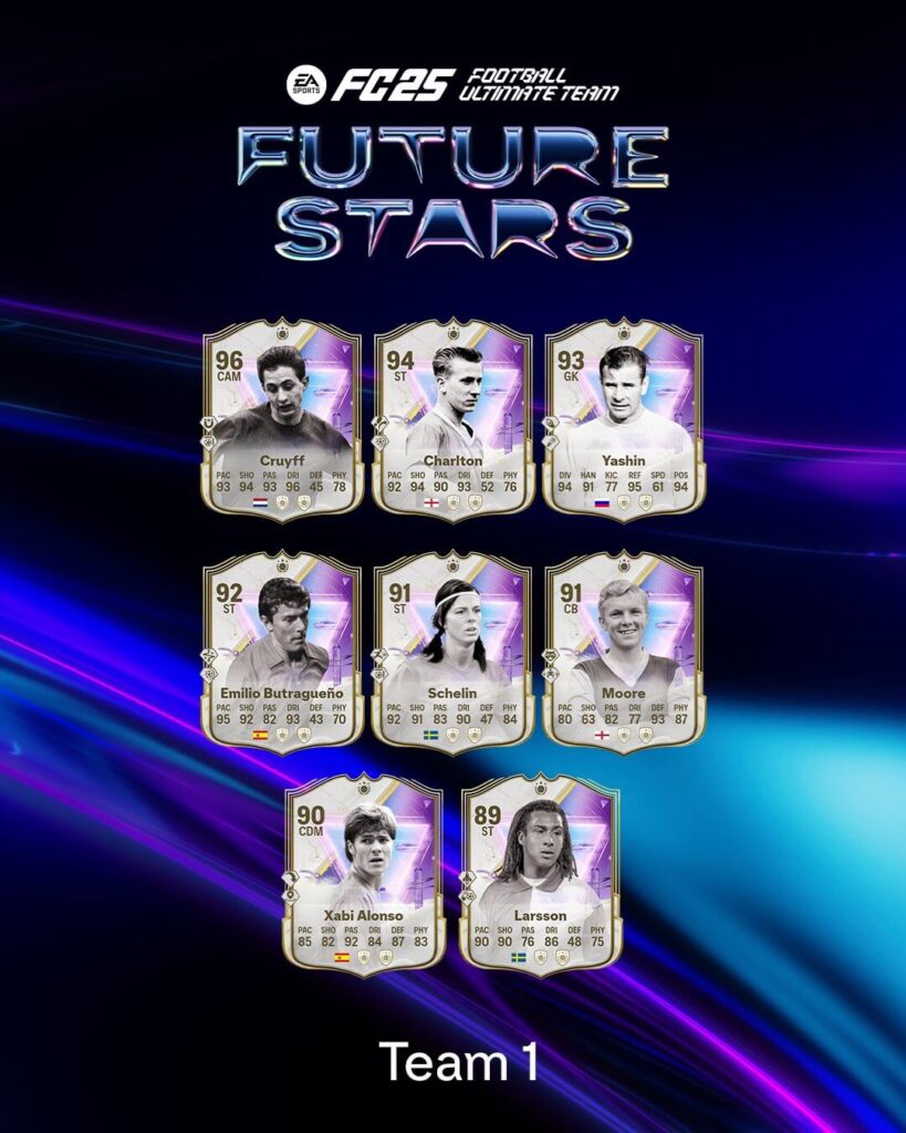 FC 25: Icone Future Stars team 1
