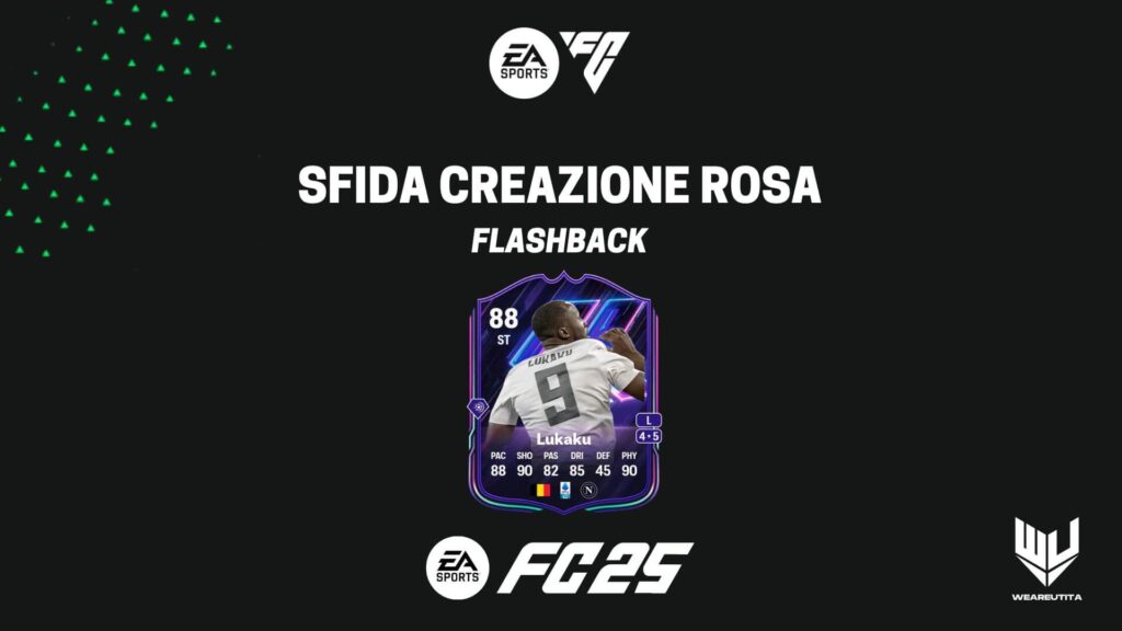 FC 25: Romelu Lukaku Flashback SBC