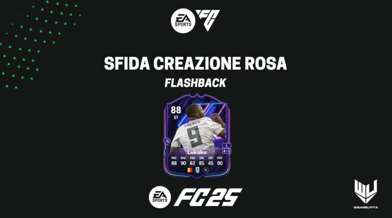 FC 25: Romelu Lukaku Flashback SBC