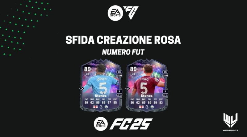 FC 25: Stones Numero FUT SBC