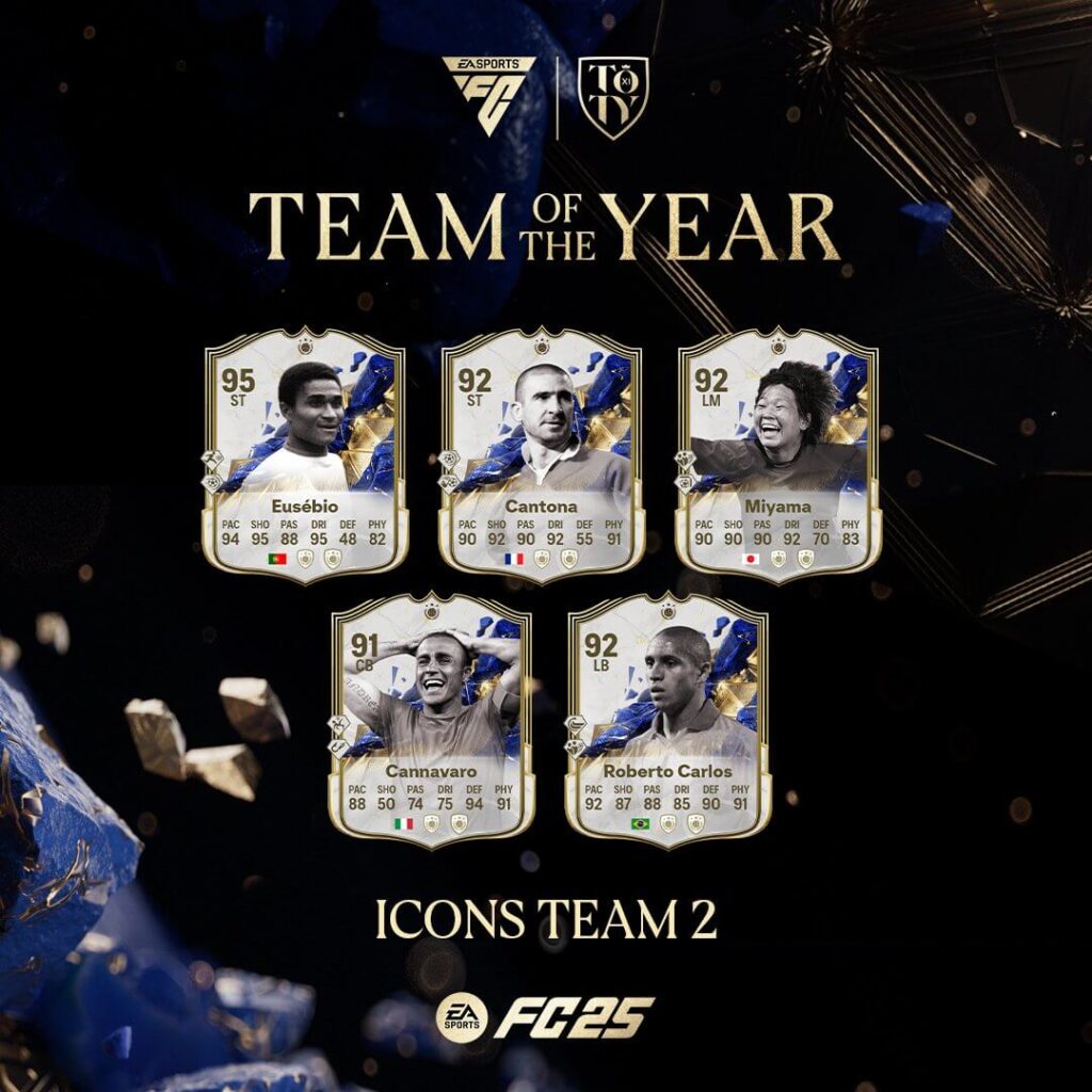 FC 25: TOTY Icons team 2