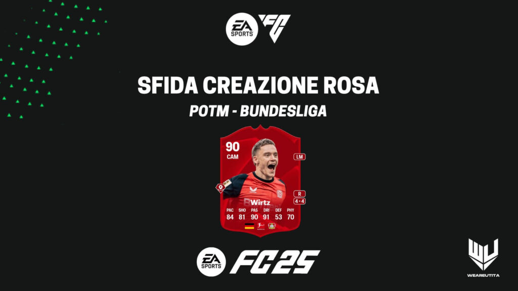 FC 25: Wirtz 90 POTM SBC
