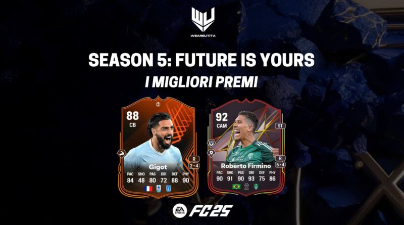 FC 25: i premi della season 5 Future is Yours