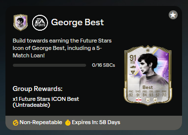 FC 25: requisiti SCR Best Icona Future Stars
