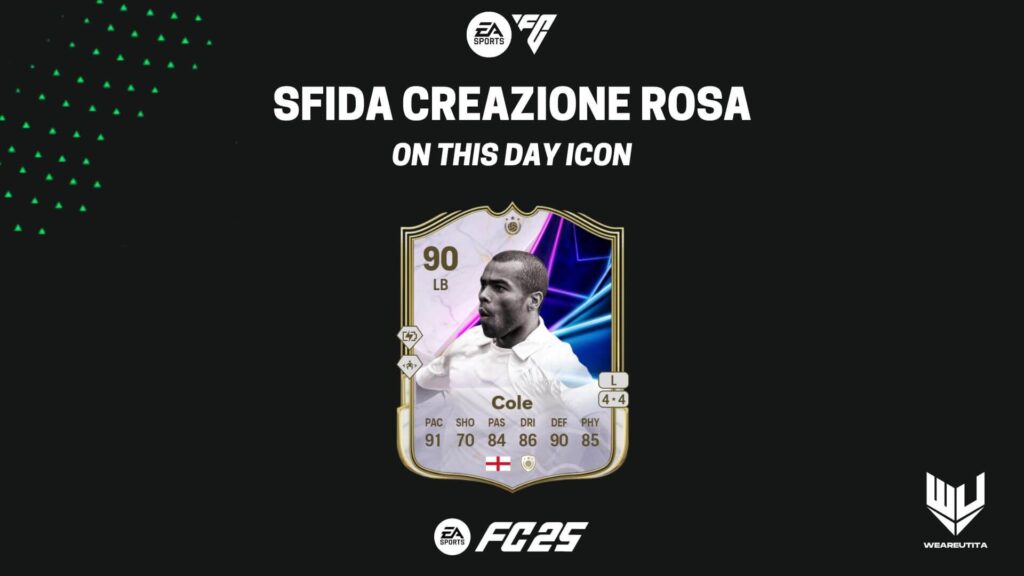 FC 25: Ashley Cole On this day Icon SBC