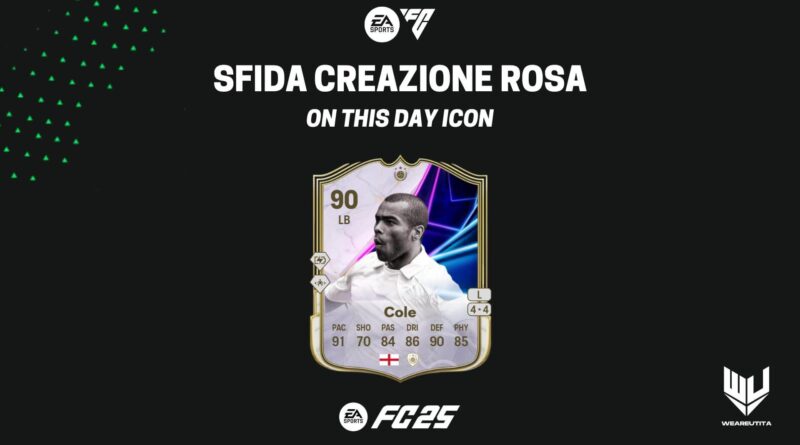 FC 25: Ashley Cole On this day Icon SBC