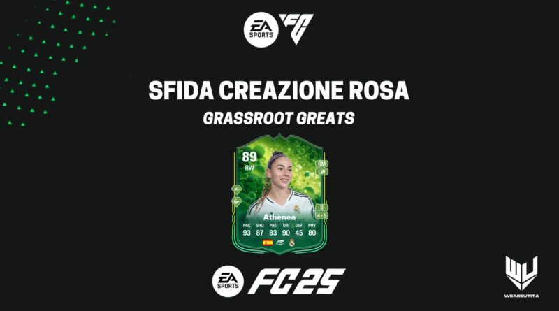 FC 25: Athenea Grassroot Greats SBC