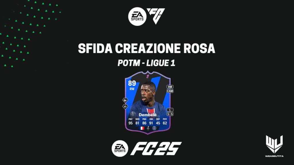 FC 25: Ousmane Dembélé POTM SBC