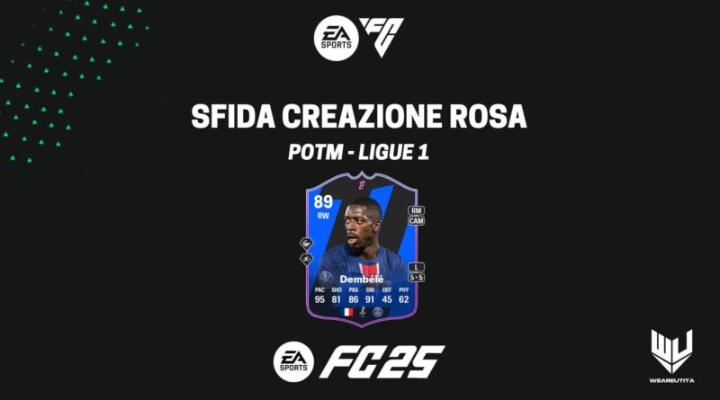 FC 25: Ousmane Dembélé POTM SBC