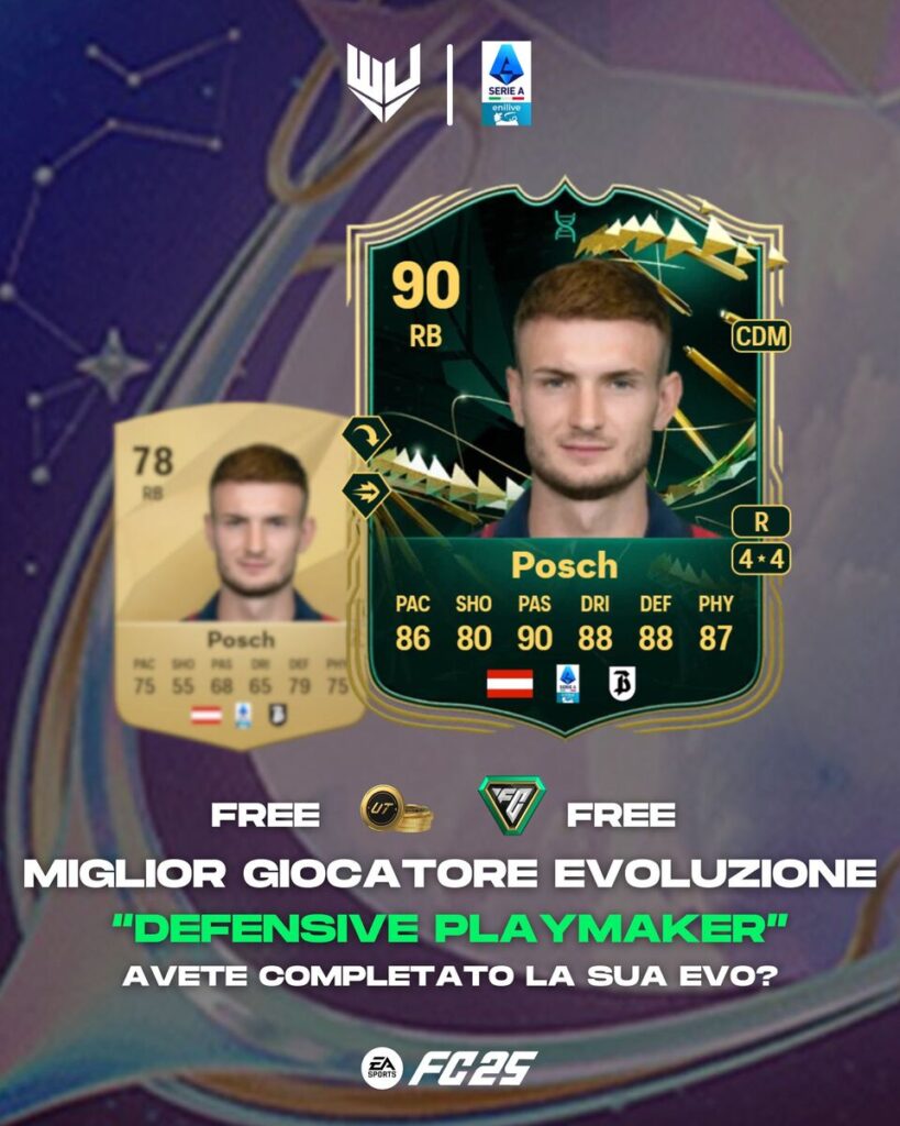 FC 25: evoluzione TD Posch Fanta FC