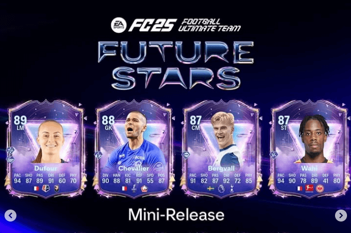 FC 25: Future Stars team 1 mini-release