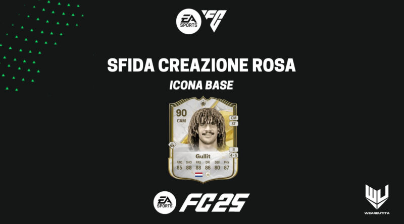 FC 25: Ruud Gullit icona base SBC