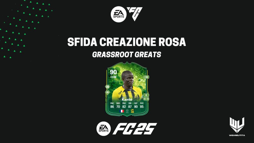 FC 25: Kante Grassroot Greats SBC
