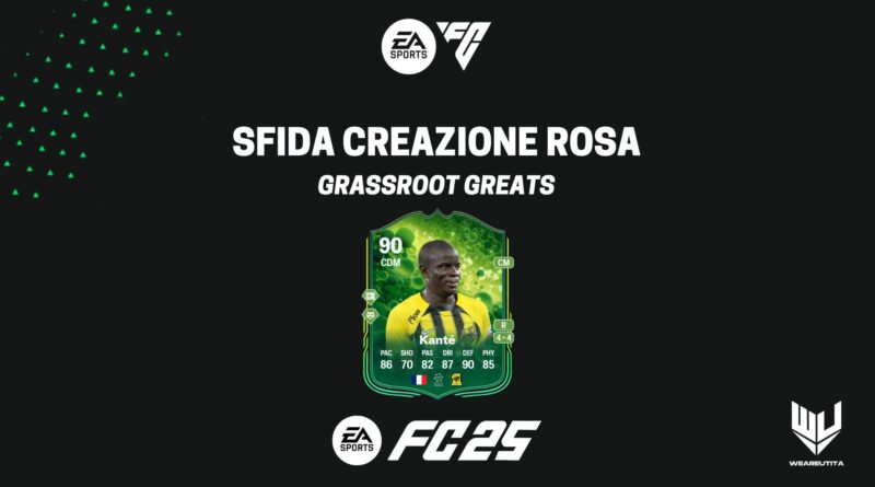 FC 25: Kante Grassroot Greats SBC