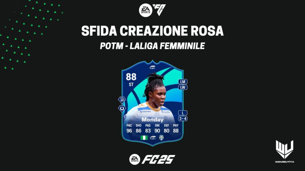 FC 25: Gift Monday POTM LaLiga F SBC